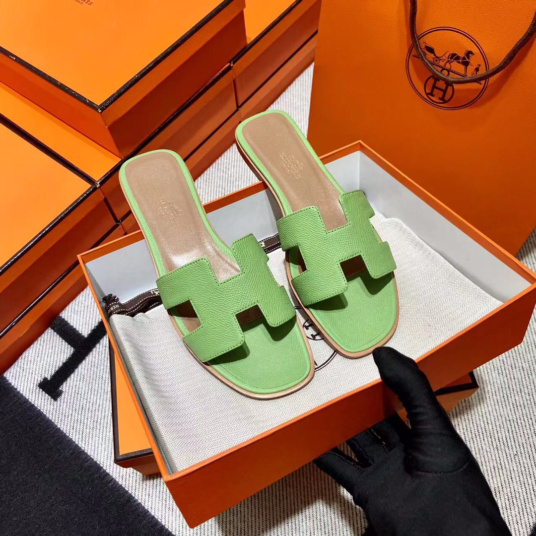 에르메스 올수공 오란 슬리퍼 샌들 앱송 20